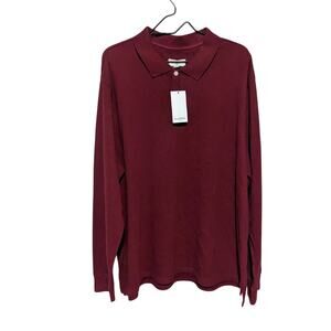 GoodFellow & Co. Red/Maroon Long Sleeve Shirt Size XXL